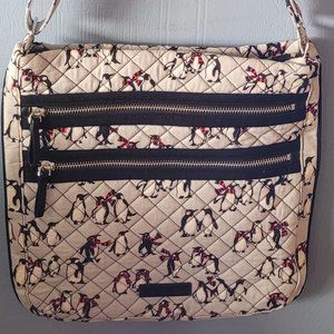Vera Bradley Triple Zip Hipster Crossbody Bag